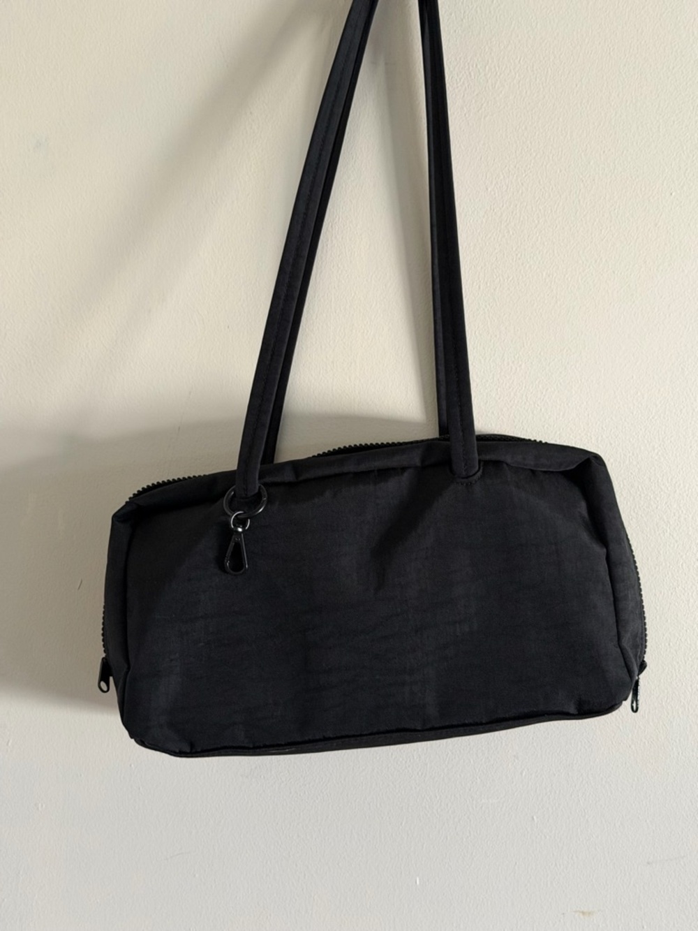 BAGGU Black bowler bag